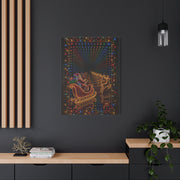 Infinity Tunnel Santa Sleigh Wall Art & Canvas Print