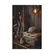 Hickory Golf Locker Room Still Life Wall Art & Canvas Print