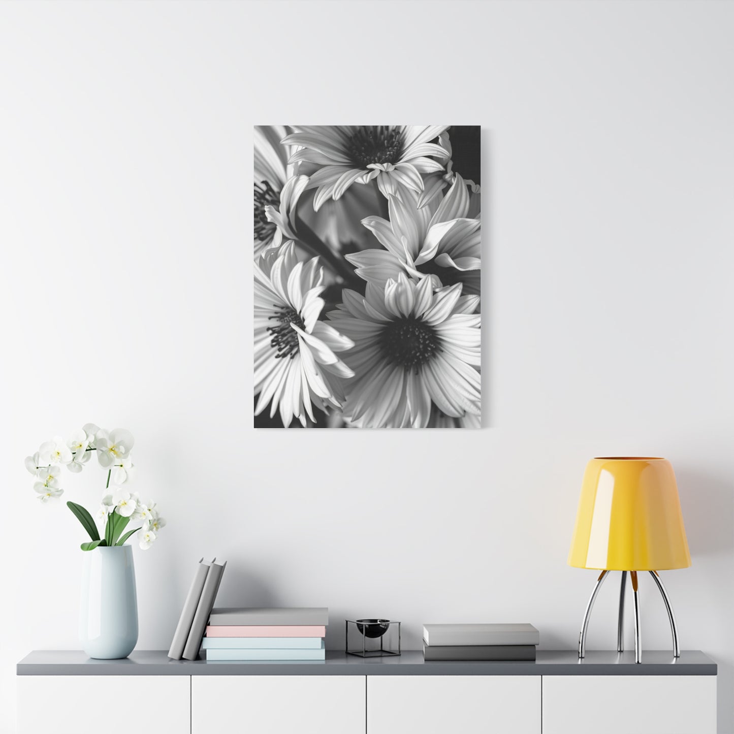 Silhouette Flora Masterpiece Wall Art & Canvas Print
