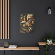 Herb Roasted Chicken Rustic Kitchen Wall Art & Canvas Print