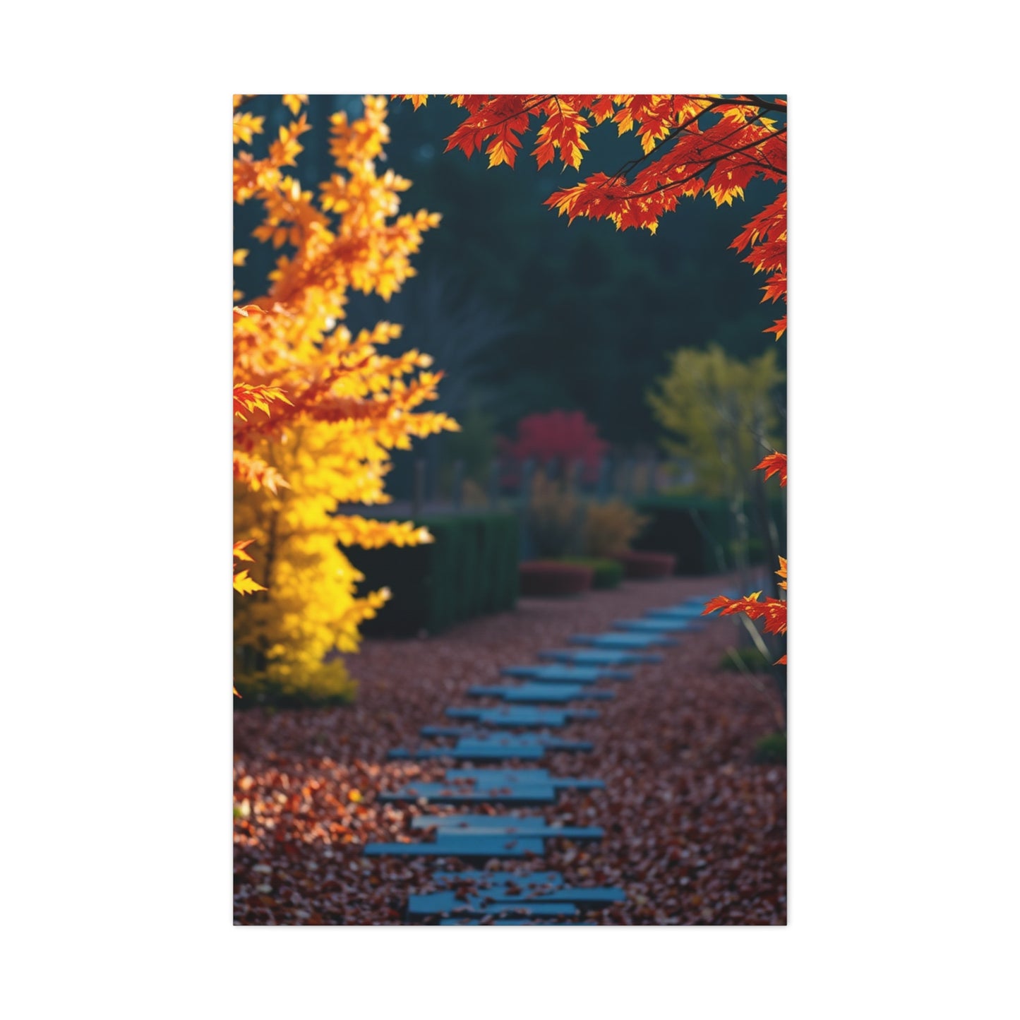 Gilded Harvest Canvas Elegance