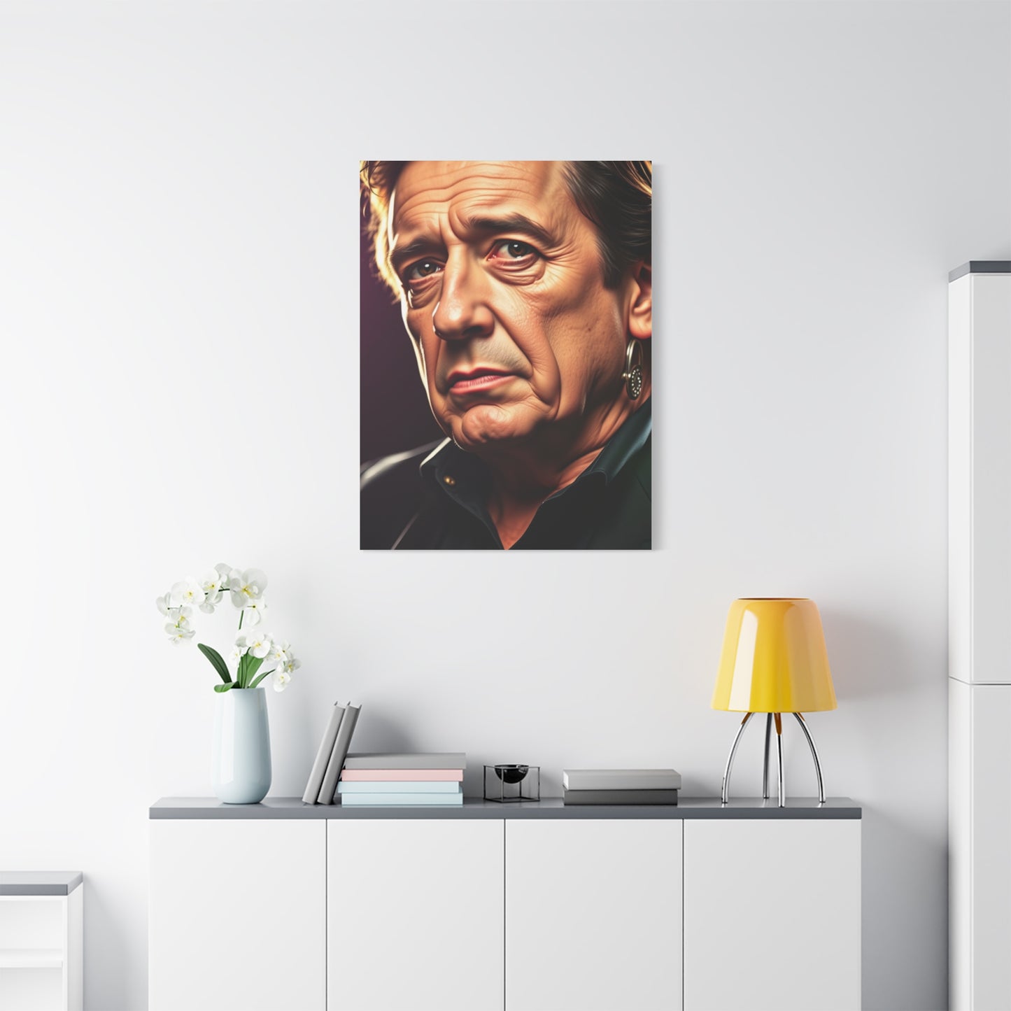Johnny Cash Art Supreme Canvas Wall Art & Canvas Print
