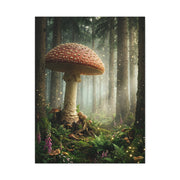 Enchanted Giant Amanita Forest Wall Art & Canvas Print