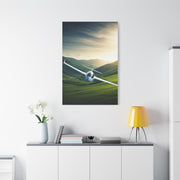 Sunset Valley Glider Flight Wall Art & Canvas Prints