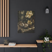 Magnolia & Oyster Still Life Elegance Wall Art & Canvas Print