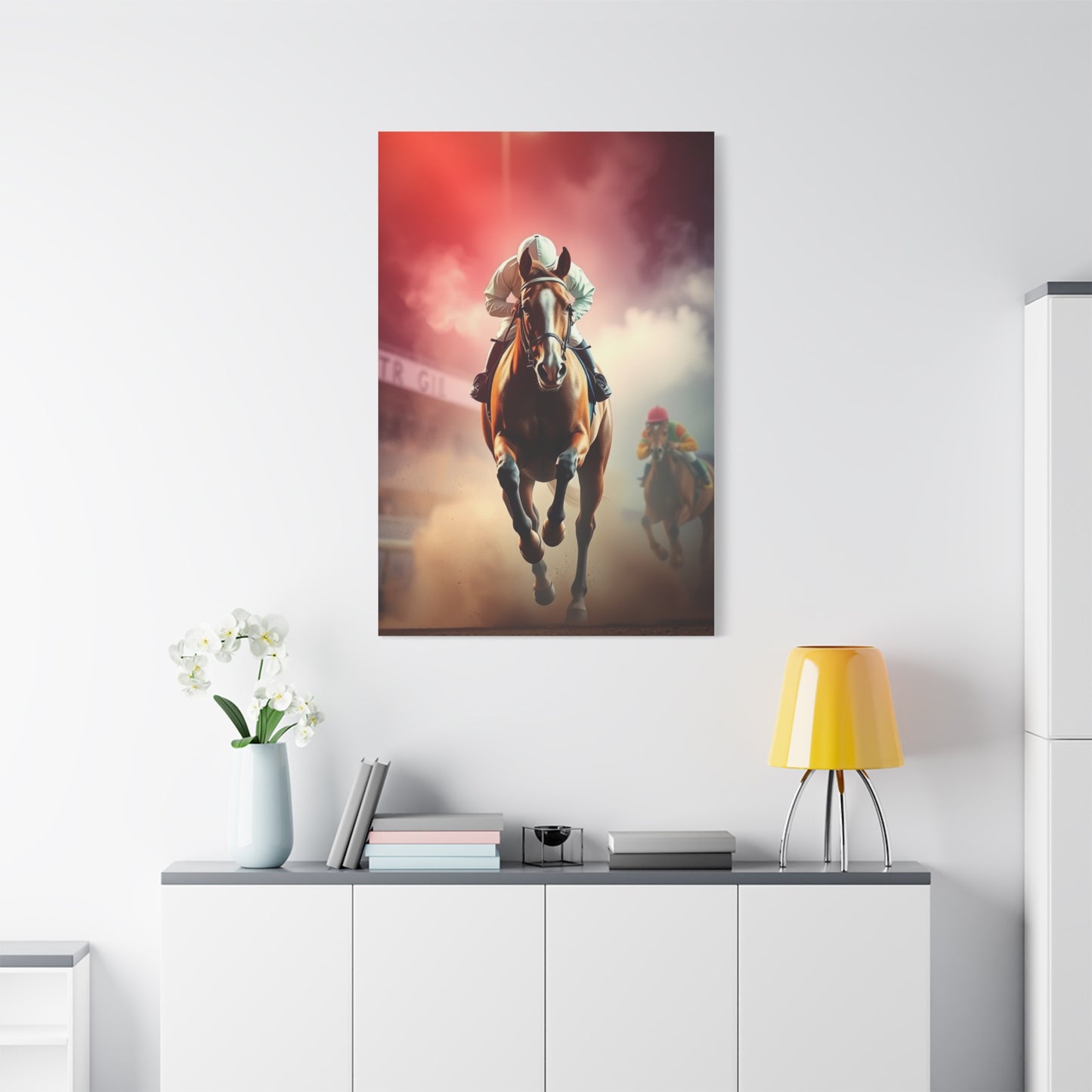 Vision Horse Racing Art Art Wall Art & Canvas Print