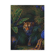 Exotic Tiger Jungle Interior Tropical Wall Art & Canvas Print