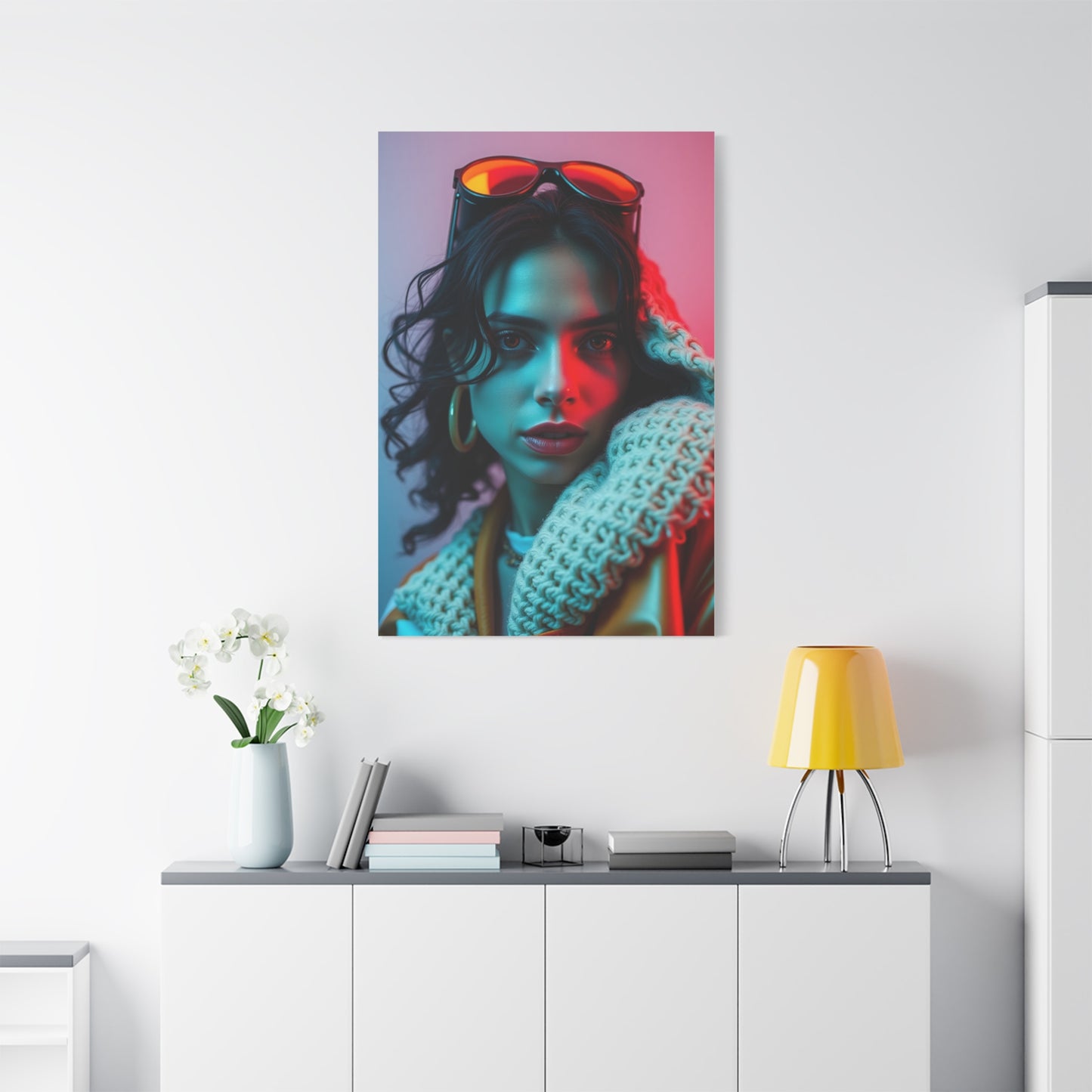 Supreme 70’s Aesthetic Art Canvas Wall Art & Canvas Print