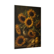 Old Master Sunflower Still Life Wall Art & Canvas Print