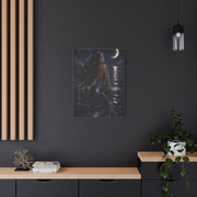 Celestial Moonlight Mermaid Dream Wall Art & Canvas Print
