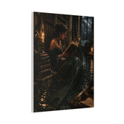 Dark Academia Mermaid Library Wall Art & Canvas Print