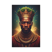 Celestial Crowned King Portrait Wall Art & Canvas Prints