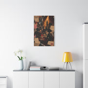 Cabaret Night Collage Scene Wall Art & Canvas Print