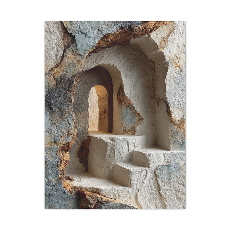 Wabi-Sabi Architectural Arch Wall Art & Canvas Print