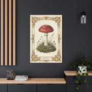 Victorian Botanical Mycology Plate Wall Art & Canvas Print