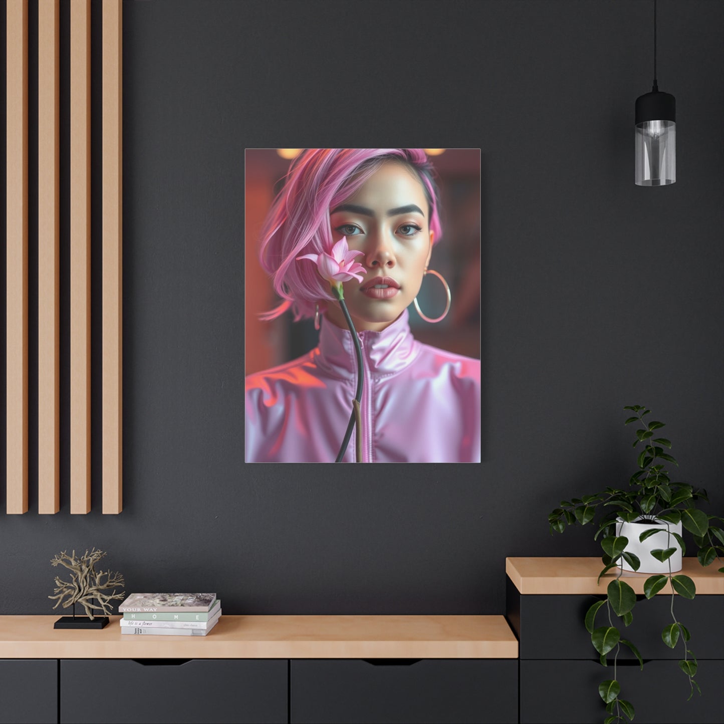 Petal Symphony Premium Canvas Wall Art & Canvas Print