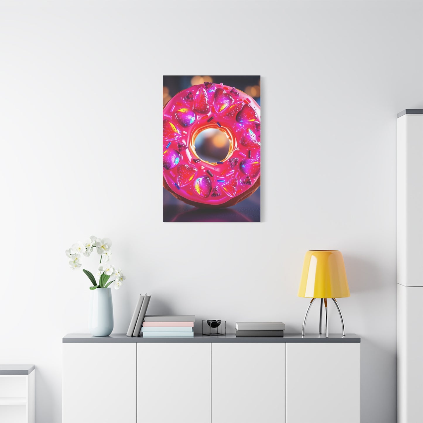 Vision Donut Art Art Wall Art & Canvas Print