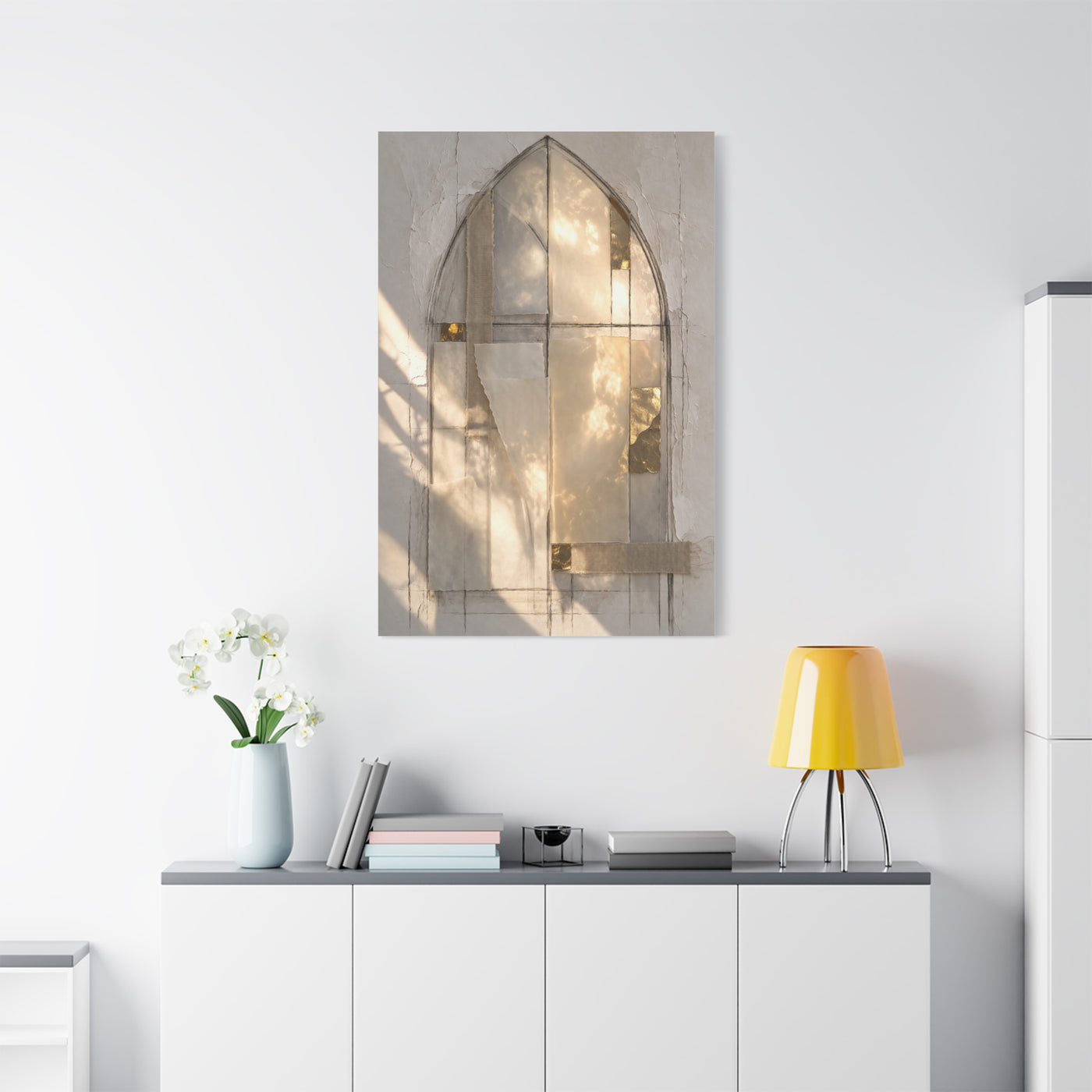 Chapel Light Abstraction Wall Art & Canvas Print