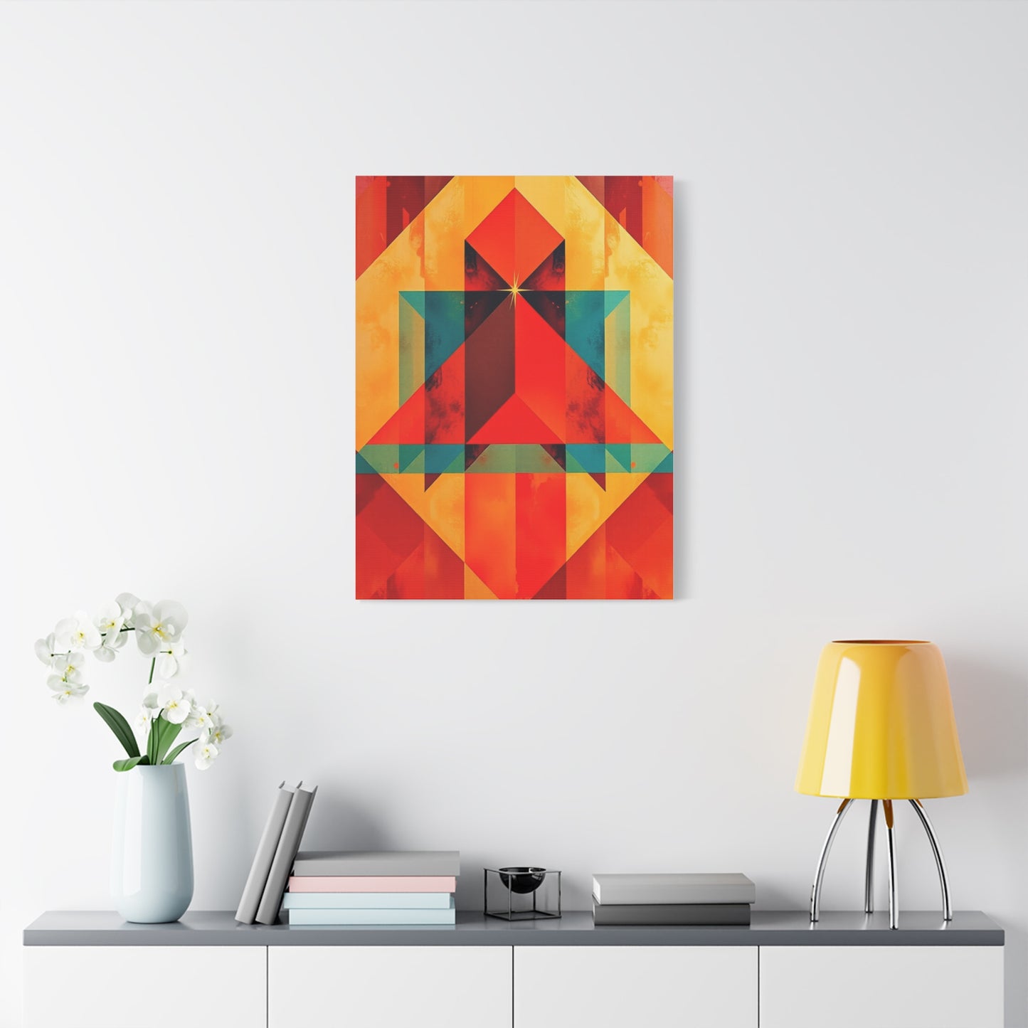 Harmonic Abstraction Elegance wall art & canvas print