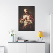 Sacred Heart of Jesus Classical Devotion Wall Art & Canvas Print