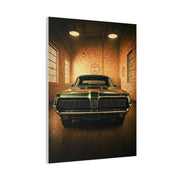 Mercury Cougar Retro Dealership Wall Art & Canvas Prints