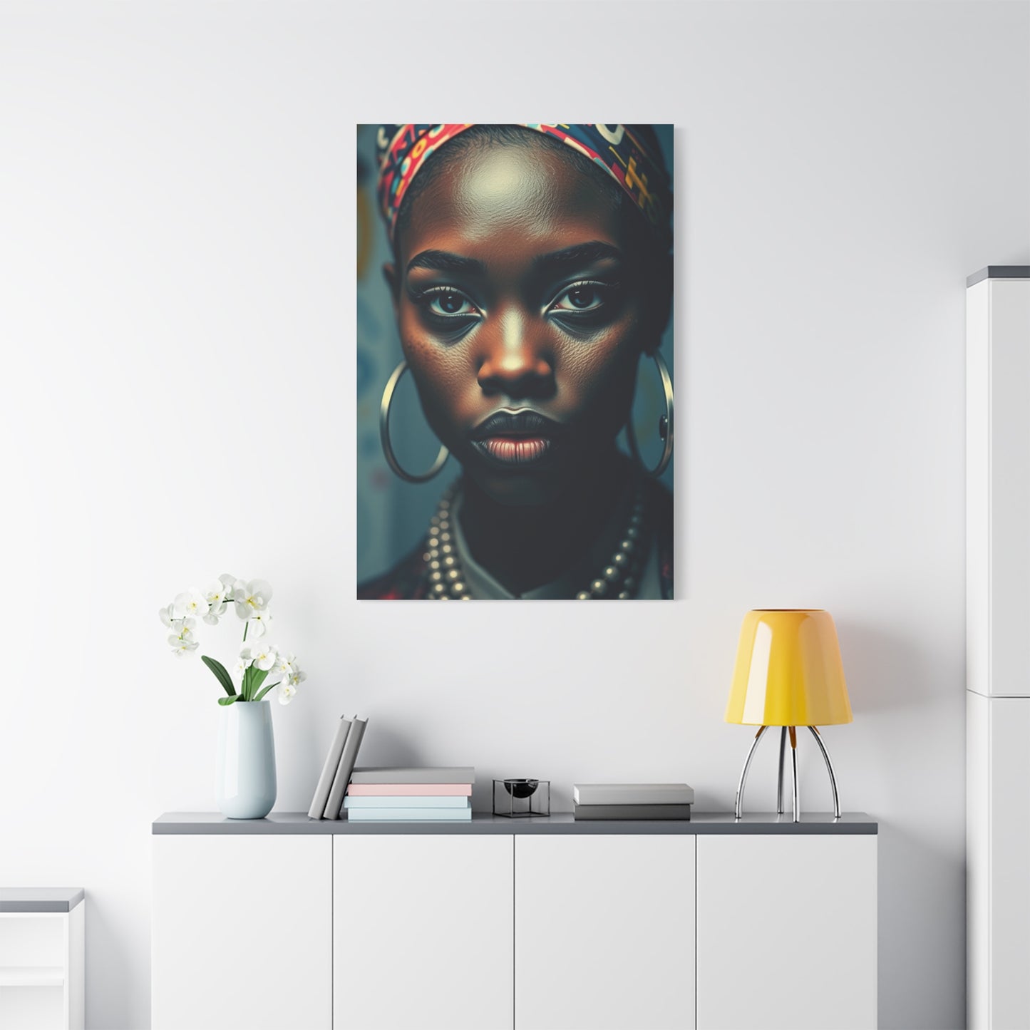 Baroness of Basquiats Chromatic Dream Wall Art & Canvas Print