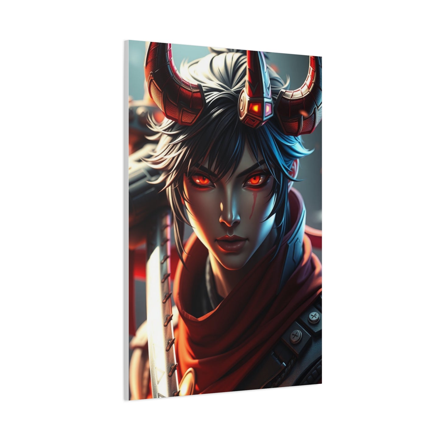 Demon Slayer Characters Art Luxury Canvas Wall Art & Canvas Print
