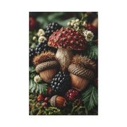 Woodland Harvest Still Life Wall Art & Canvas Print