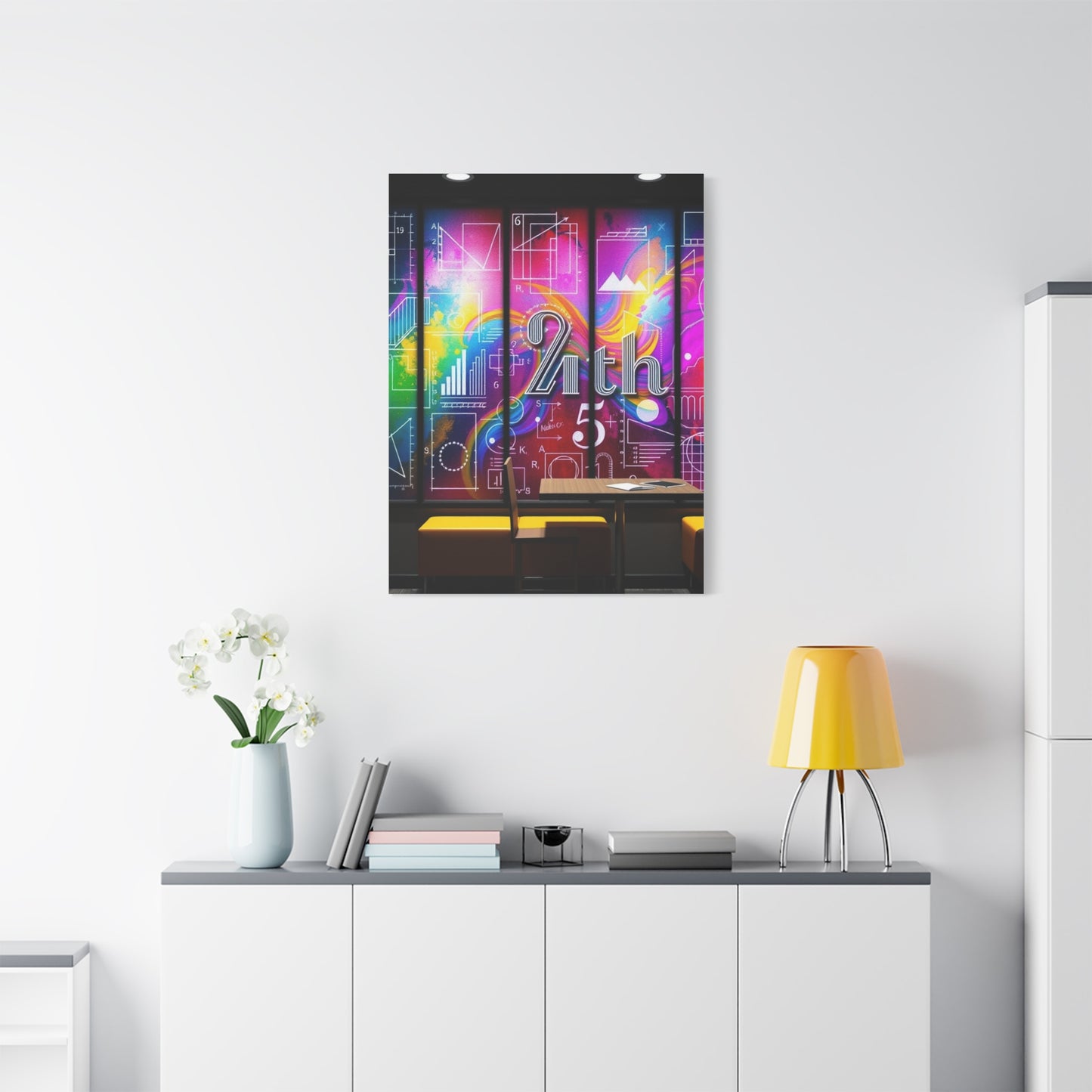 Modern Math Art for Creative Spaces Luxury Canvas Wall Art & Canvas Print