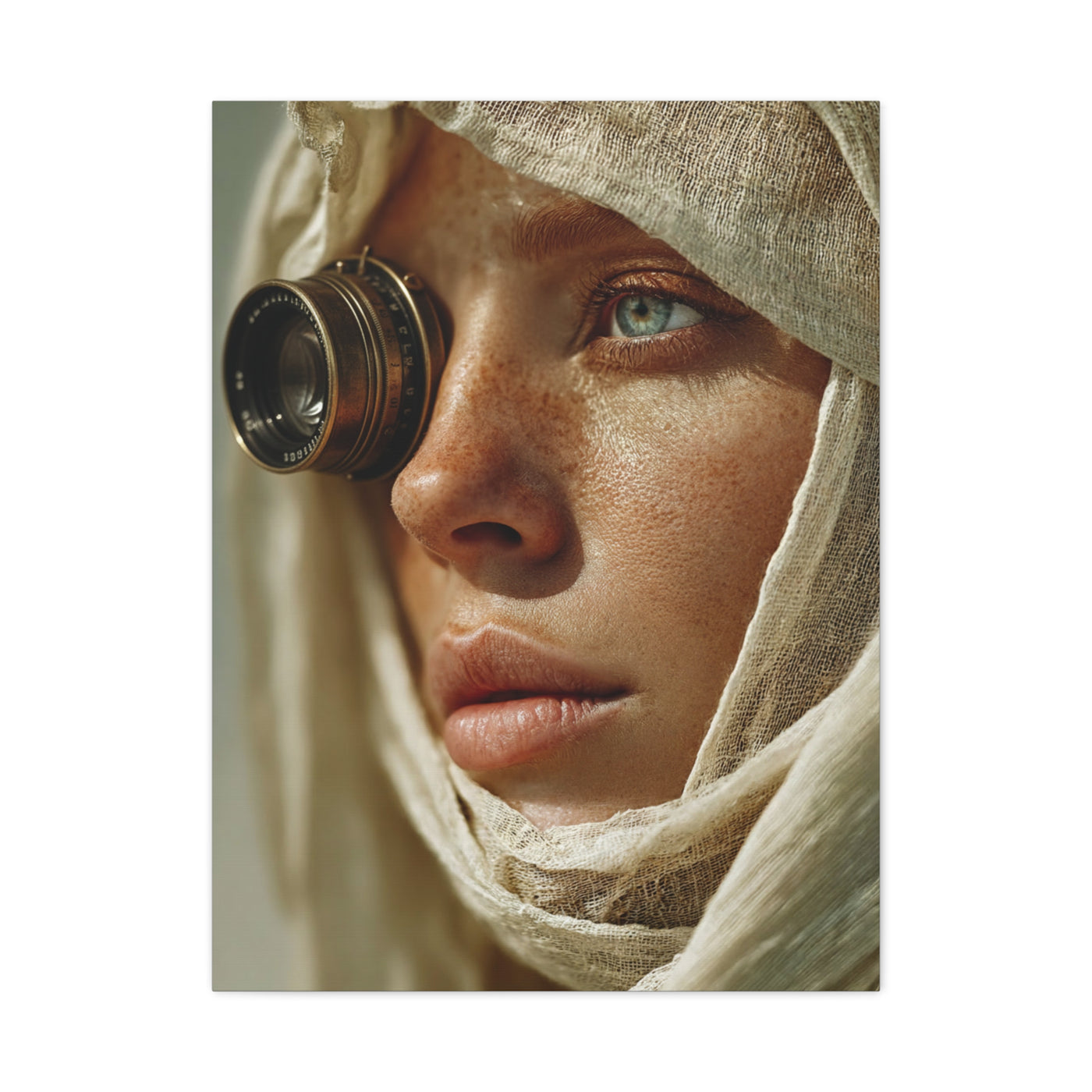 Ethereal Lens Veil Portrait Wall Art & Canvas Print