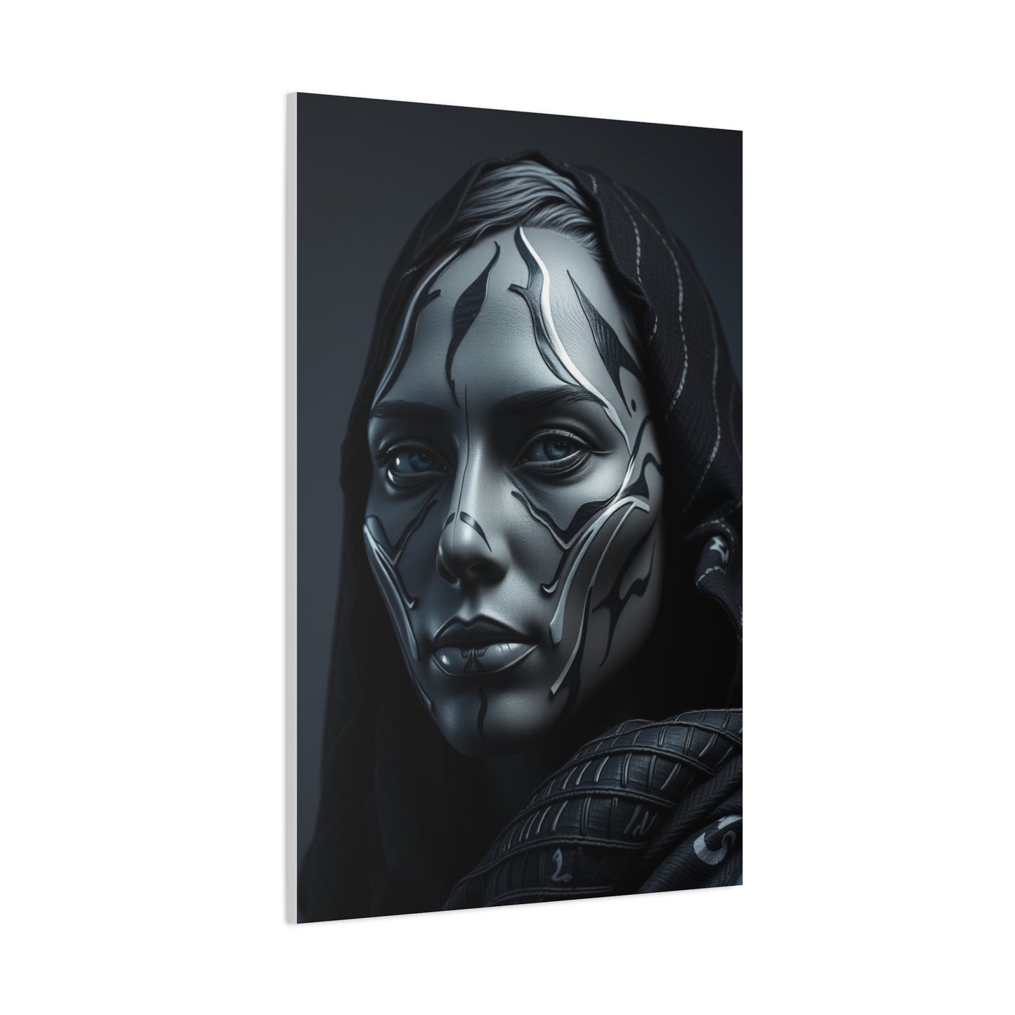 Charcoal, Onyx, and Ivory Art Refined Canvas Wall Art & Canvas Print