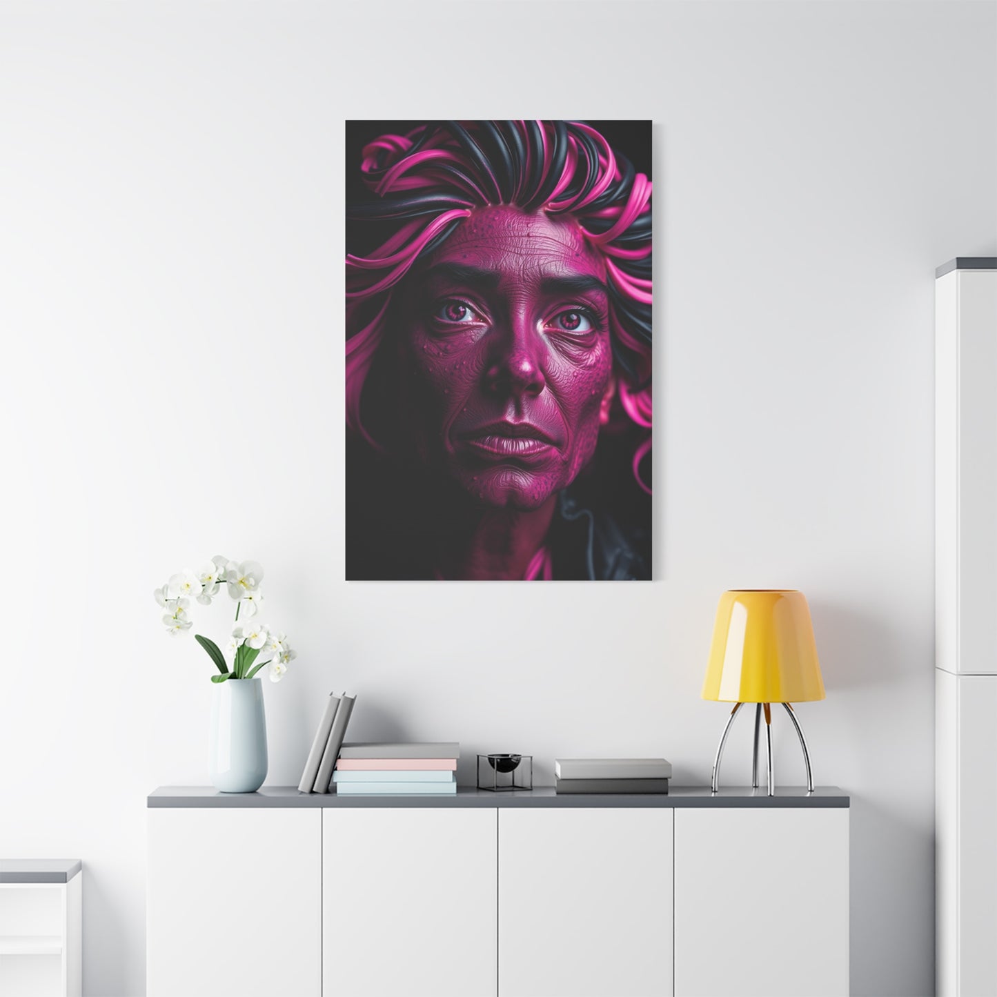 Elite Black & Pink Art Vision Wall Art & Canvas Print