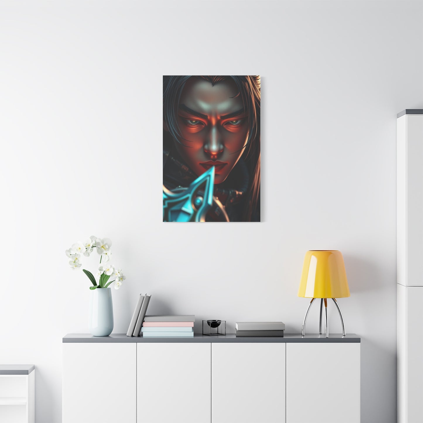 Divine Combatants Tableau Wall Art & Canvas Print