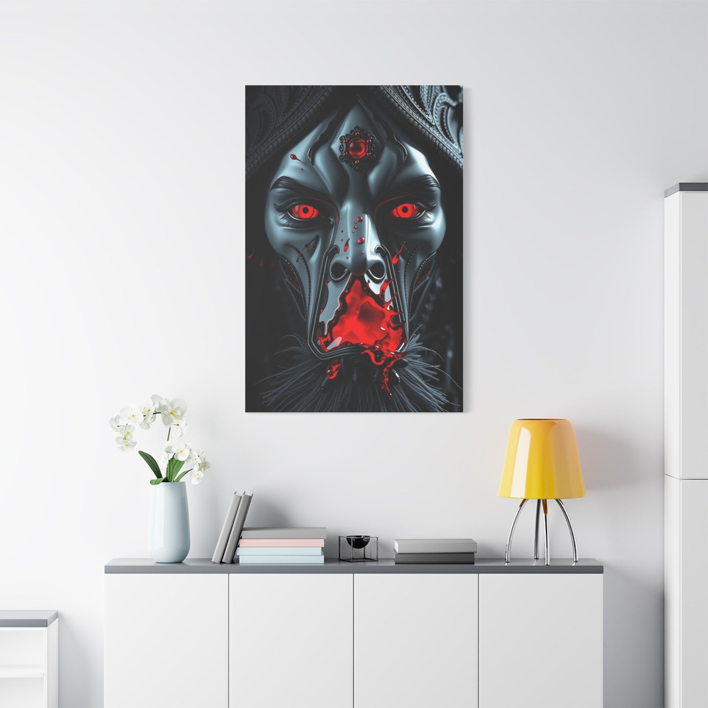 Collection Black, White & Red Art Art Wall Art & Canvas Print