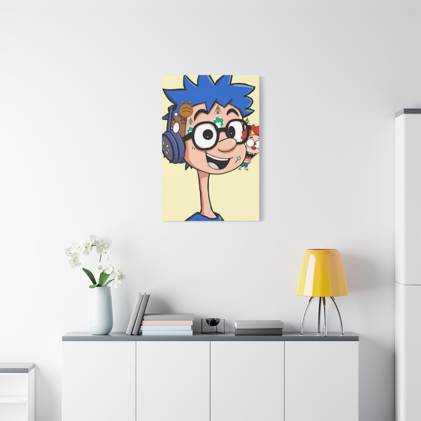 Artful Toon Patchwork Wall Art & Canvas Print