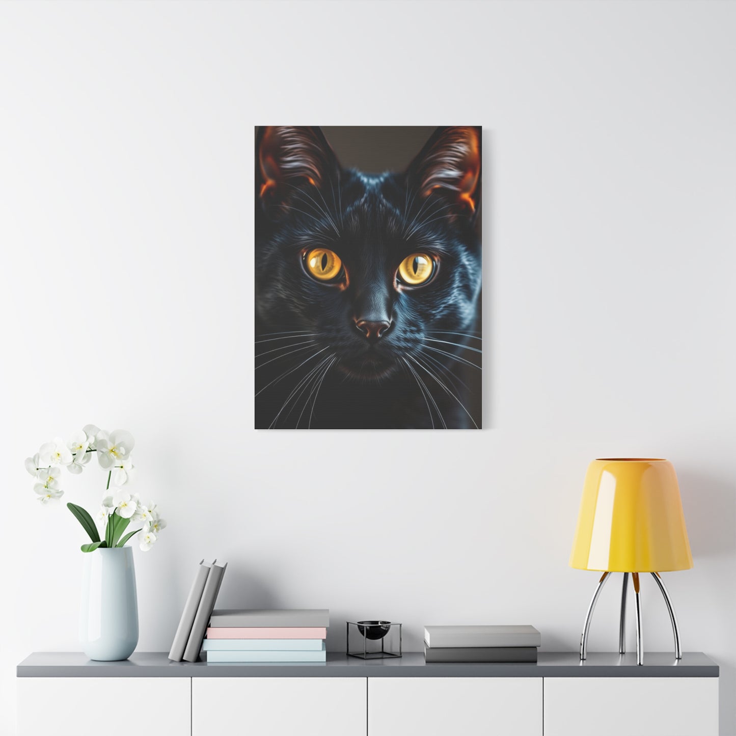 Black Cat Art Luxury Canvas Wall Art & Canvas Print
