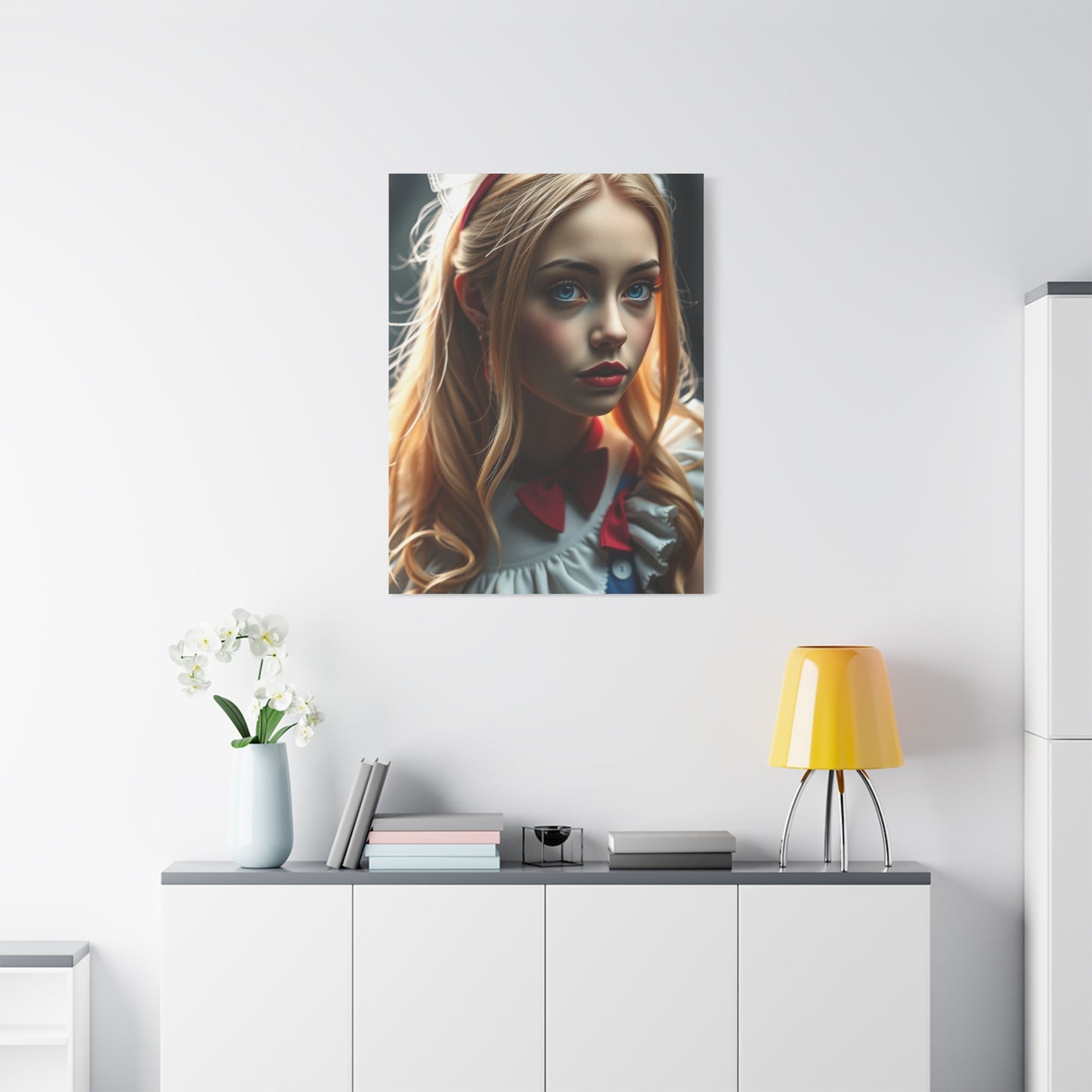 Collection Alice In Wonderland Characters Art Wall Art & Canvas Print
