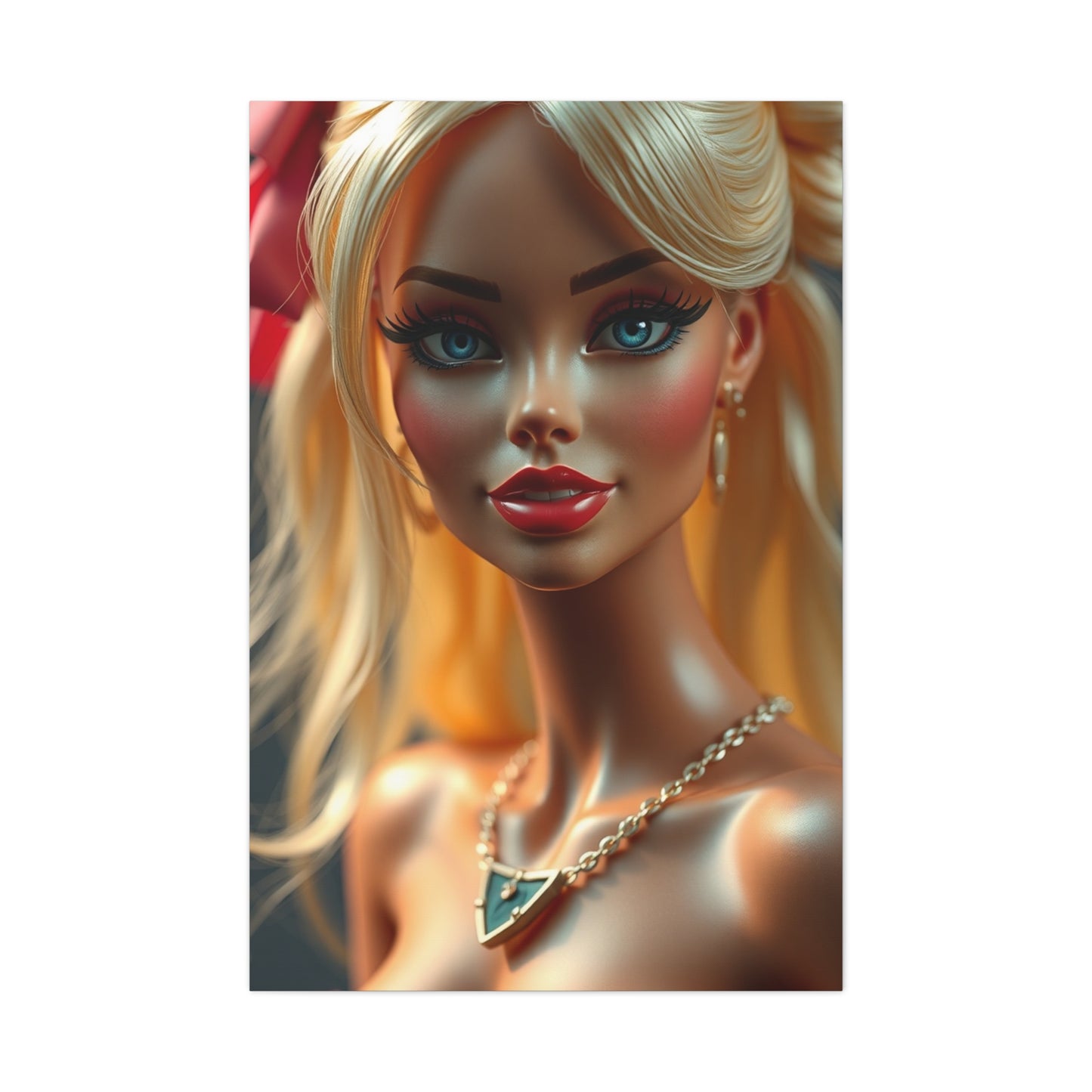 Vision Barbiecore Art Art Wall Art & Canvas Print
