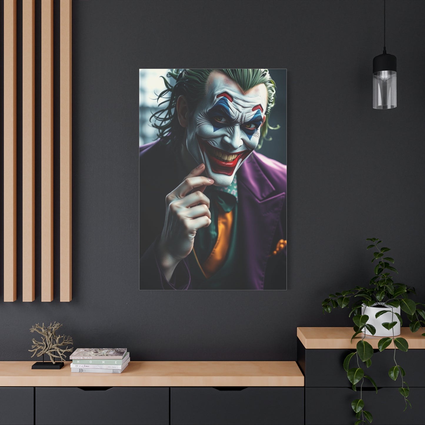 The Joker Art Canvas Art 7 Wall Art & Canvas Print