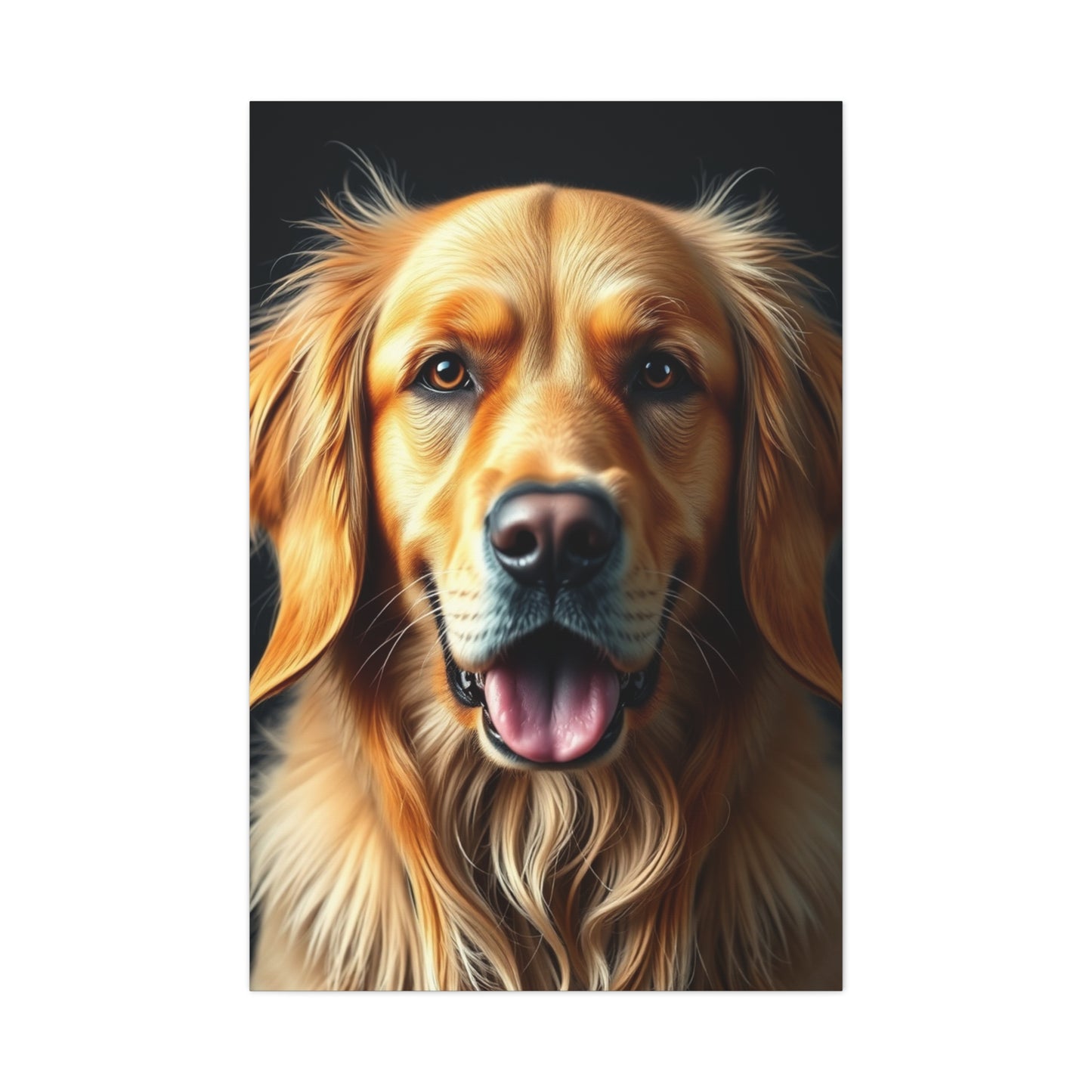 Golden Retriever Art Refined Canvas Wall Art & Canvas Print