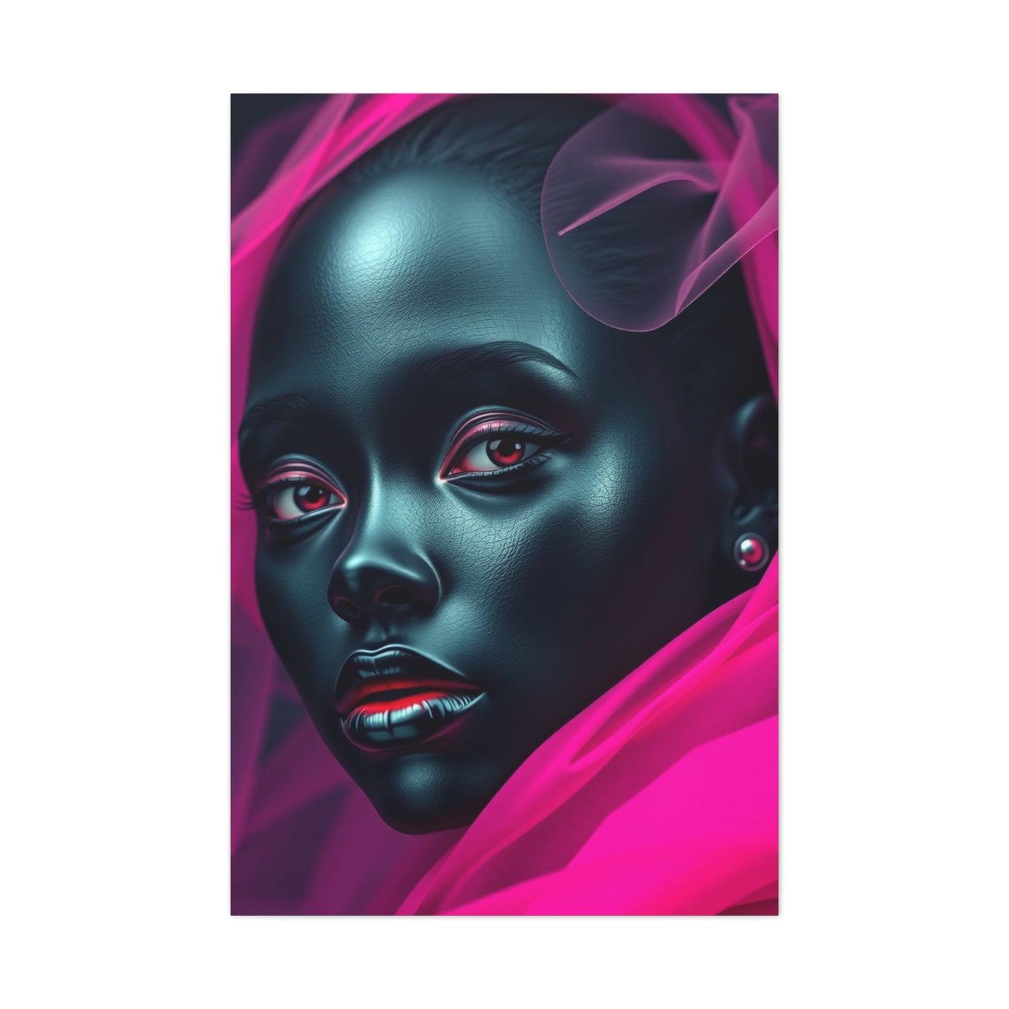 Supreme Black & Pink Art Beautiful Collection Wall Art & Canvas Print