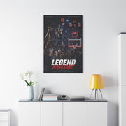 Legend Made Championship Basketball Sports Wall Art & Canvas Print
