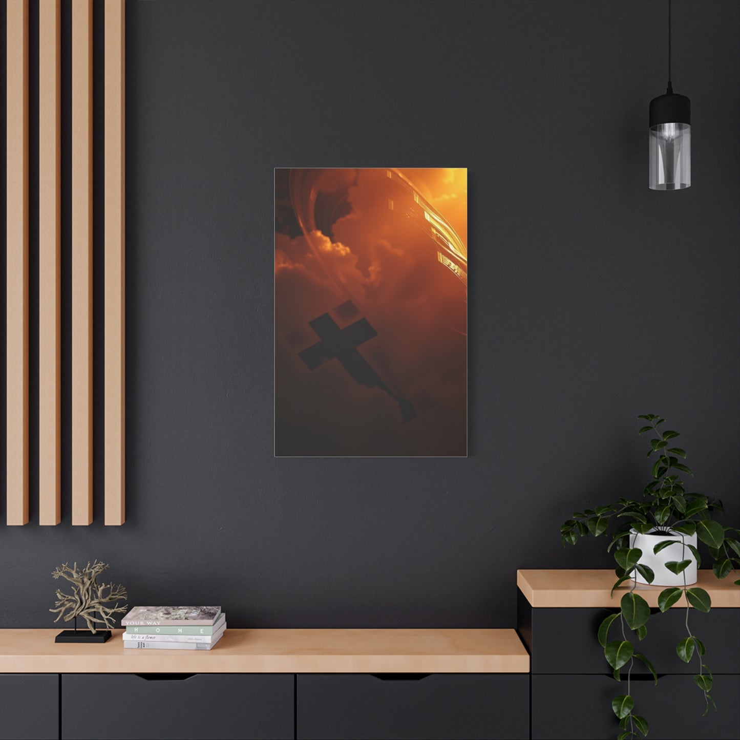 Celestial Word Canvas Wall Art & Canvas Print