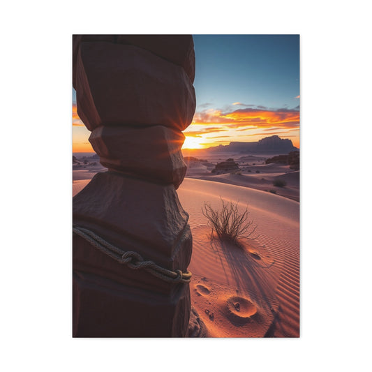 Golden Mirage Masterpiece Wall Art & Canvas Print