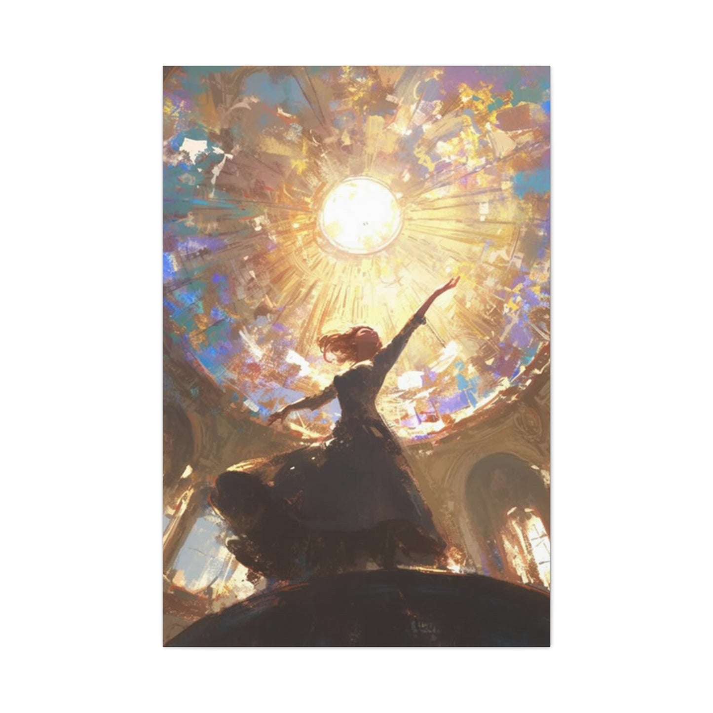 Women Dancing God Light Wall Art & Canvas Prints