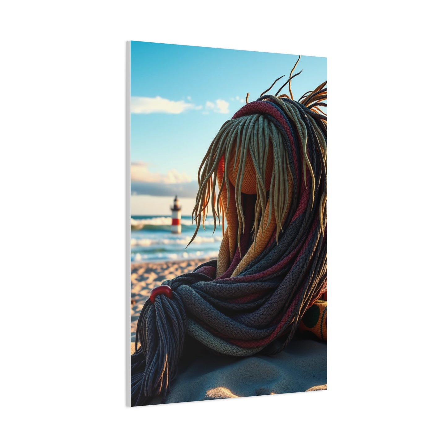 Azure Horizon Canvas Wall Art & Canvas Print