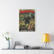Frankenstein Vintage Movie Poster Wall Art & Canvas Print