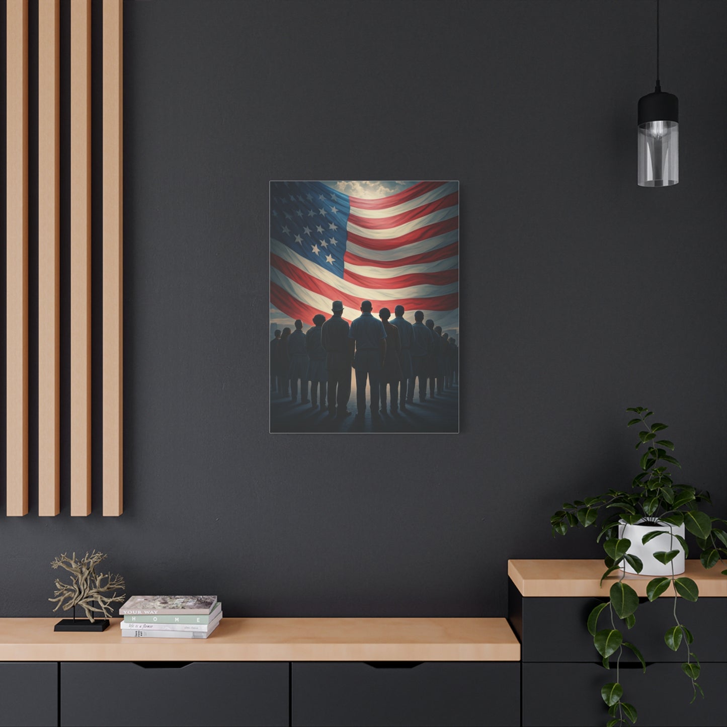 United Under the Stars and Stripes Wall Art & Canvas Prints