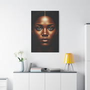Golden Glow Goddess Portrait Wall Art & Canvas Prints