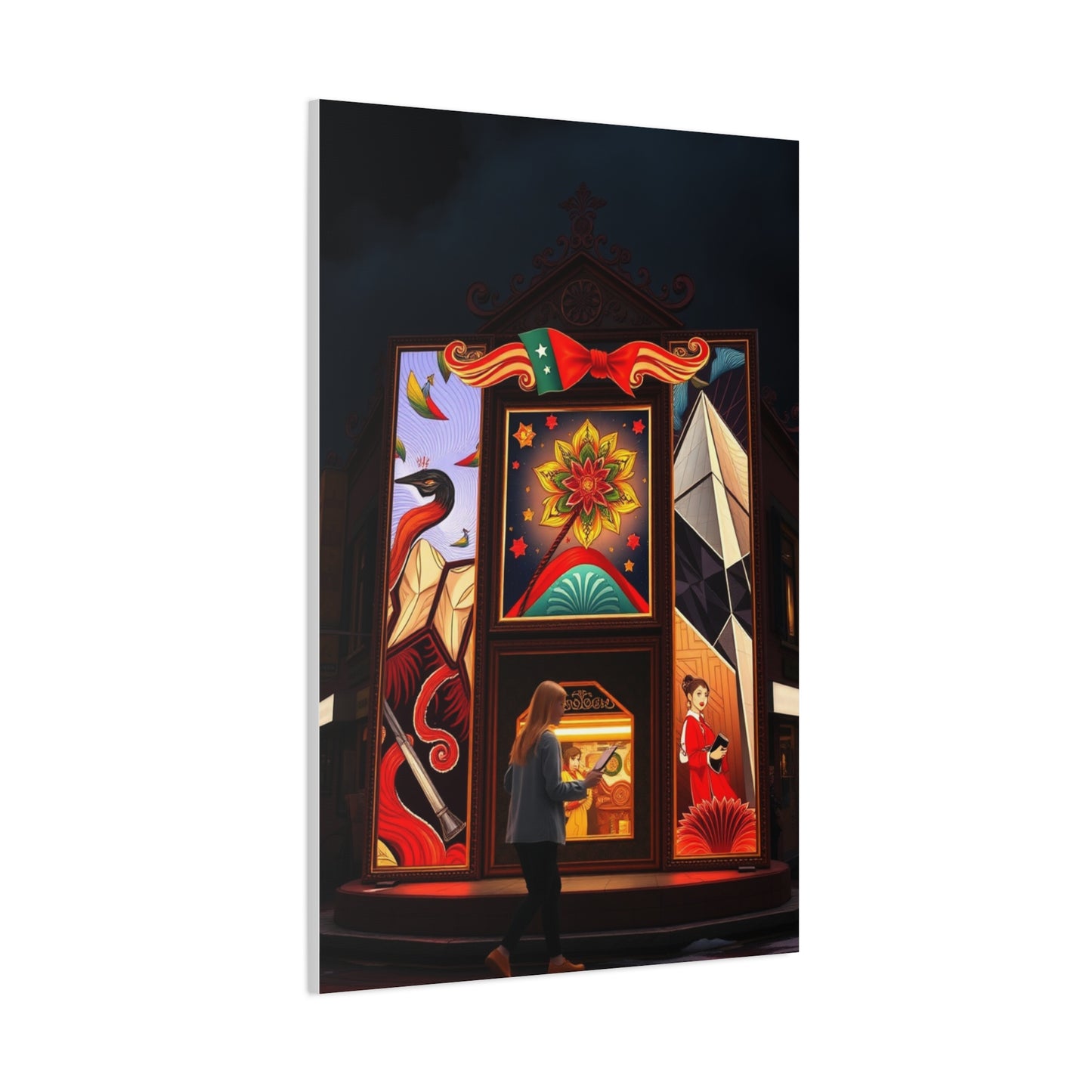 Square Art Canvas Art 2 Wall Art & Canvas Print